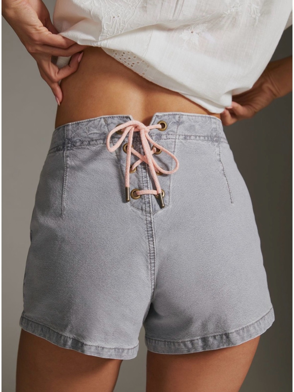 Pilcro Wide-Leg Sailor Shorts | Anthropologie